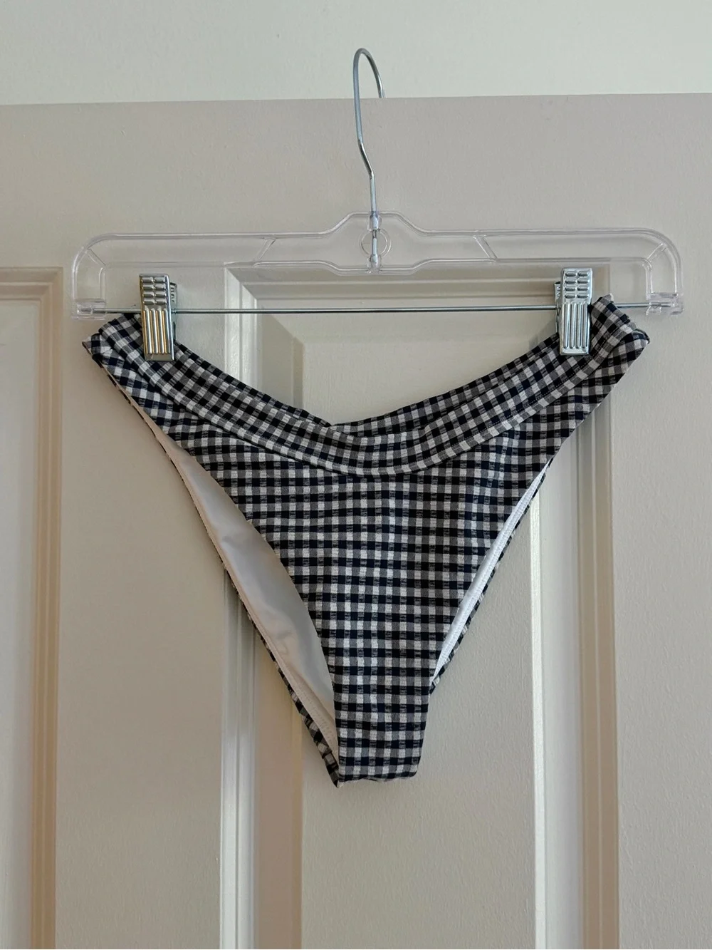 LSPACE Mercer Bikini Bottom in Atta Girl Gingham size small